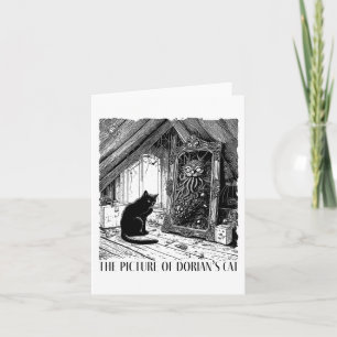 The Picture of Dorian’s Cat Card