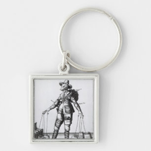 The Picture of Pattenty', c.1641-50 Keychain
