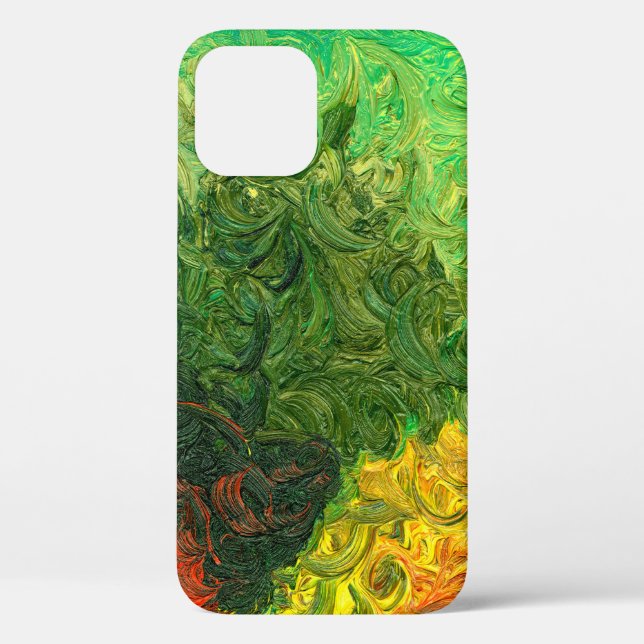 the picture painted in oil. background oil paintin Case-Mate iPhone case (Back)