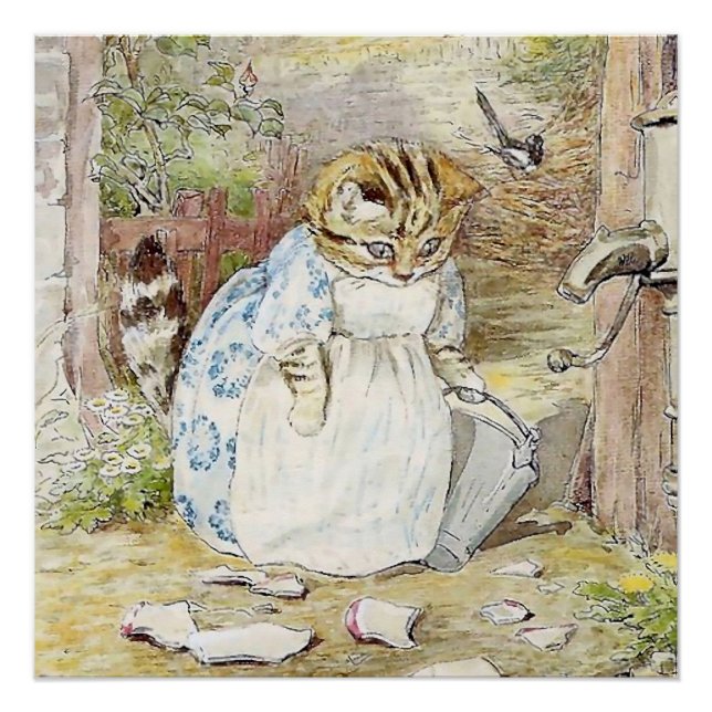 The Pie and the Patty Pan by Beatrix Potter Poster (Front)
