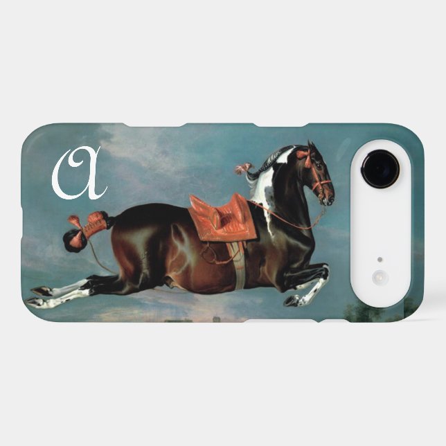 The Piebald Horse "Cehero' Rearing Monogram (Back (Horizontal))