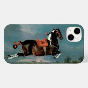 The Piebald Horse "Cehero' Rearing Monogram Case-Mate iPhone 14 Plus Case
