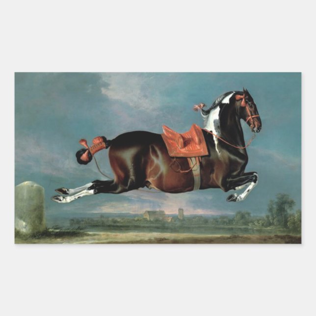 The Piebald Horse "Cehero' Rearing Sticker (Front)
