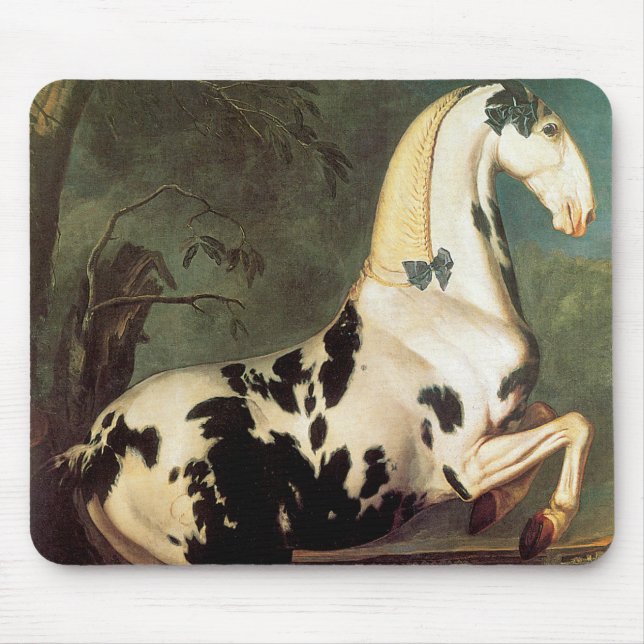The Piebald Stallion at the Eisgruber Stud Mouse Pad (Front)