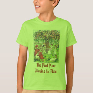 The Pied Piper Playing his Flute T-Shirt