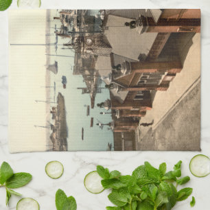 The Pier, Southampton, Hampshire, England Kitchen Towel