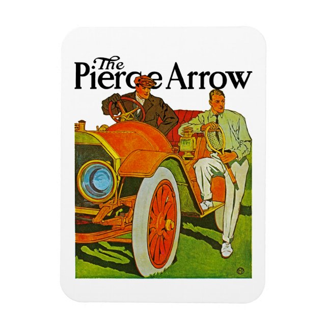 The Pierce Arrow Magnet (Vertical)