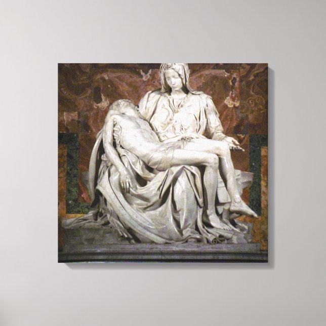 The Pieta Canvas Print (Front)