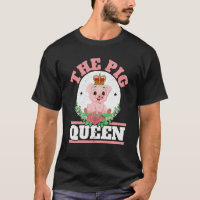 The Pig Queen Farm Animal Piggy Farmer Pig