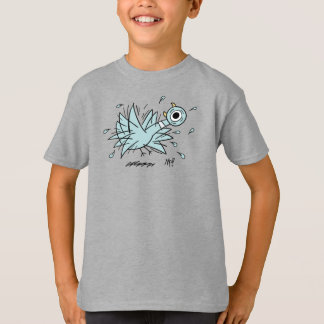 The Pigeon Freakout Kids Heather T-Shirt