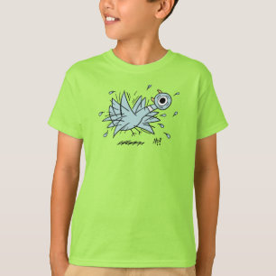 The Pigeon Freakout Kids Lime T-Shirt