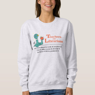 The Pigeon Teachers and Librarians Women's Ash Sweatshirt