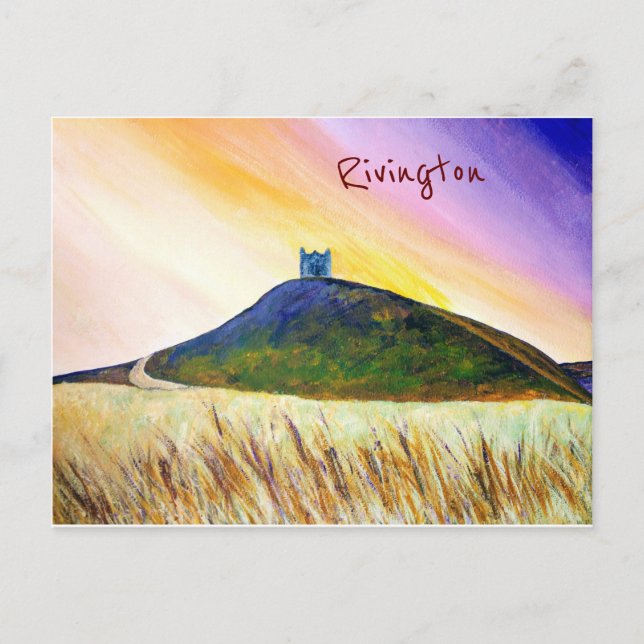 The Pike Rivington Horwich   Postcard (Front)