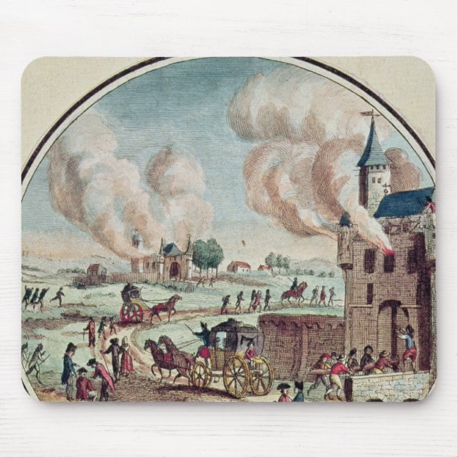 The Pillage and Destruction of Chateaux Mouse Pad (Front)