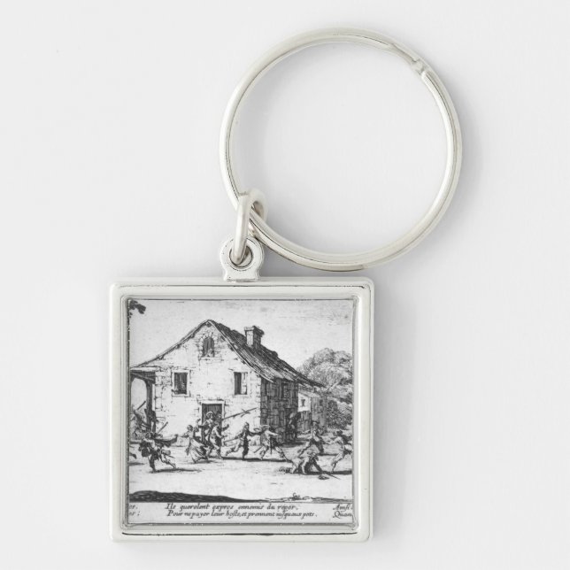 The Pillaging of an Inn Keychain (Front)