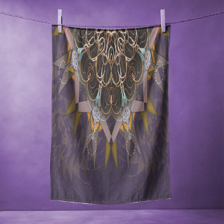 The Pillared Thread Tie-in Pirpura Refraction Beach Towel