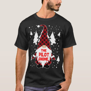The Pilot Gnome Matching Family Christmas Pajama-R T-Shirt