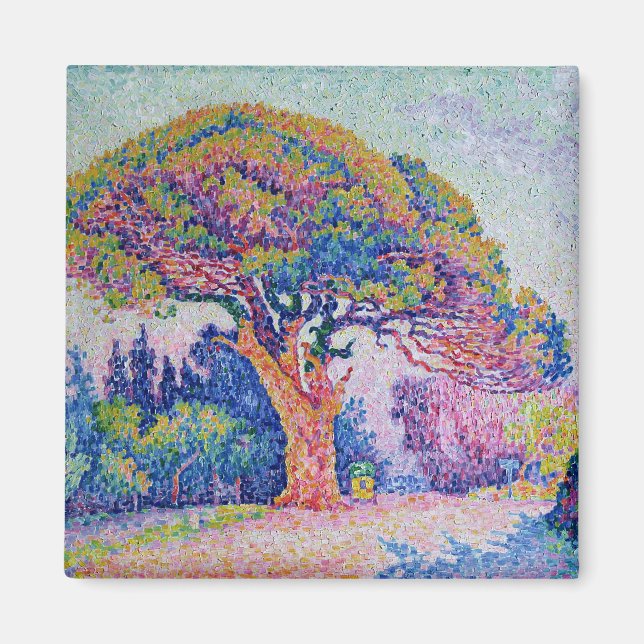 The Pine Tree at St. Tropez, 1909 Magnet (Front)