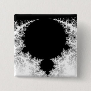 The Pines 2 Inch Square Button