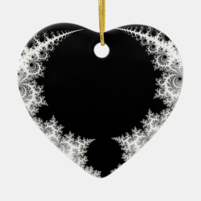 The Pines Ceramic Ornament (Front)