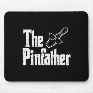 The Pinfather Bowling Dad Fathers Day Bowler Daddy Mouse Pad