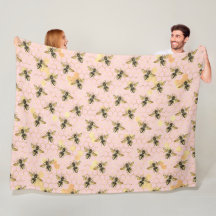 The Pink and Gold Bee Series Design 1