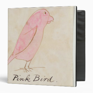 The Pink Bird, from 'Sixteen Drawings of Comic Bir Binder