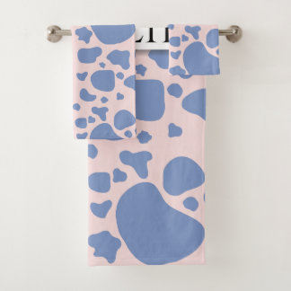 The Pink Cow Collection - Bath Towels Set 