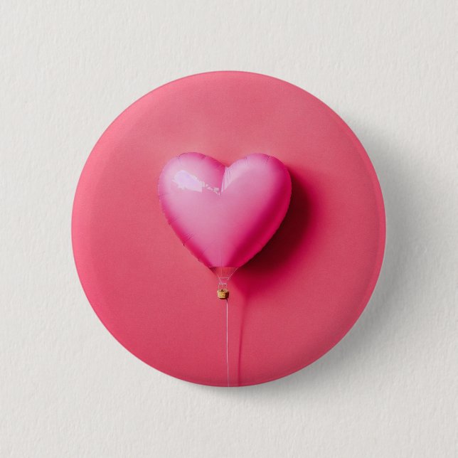 The Pink Heart Button (Front)