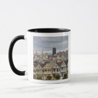 The Pink Ladies Victorian style houses in the