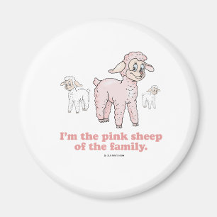 THE PINK SHEEP MAGNET