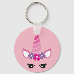 The Pink Unicorn Keychain