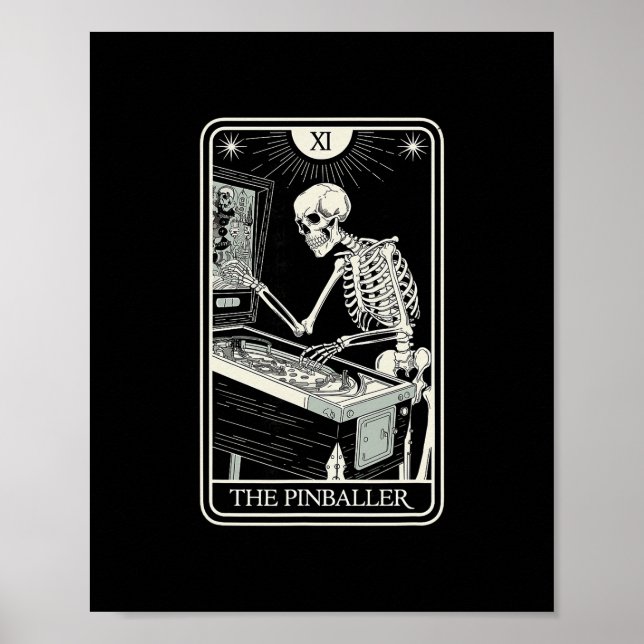 The Pinller Tarot Card  Poster (Front)