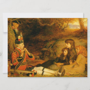The Piper (by John Everett Millais) Card