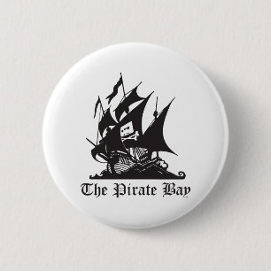 The Pirate Bay 2 Inch Round Button