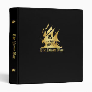 The Pirate Bay Gold Logo Binder
