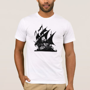 The Pirate Bay Logo Ship T-Shirt