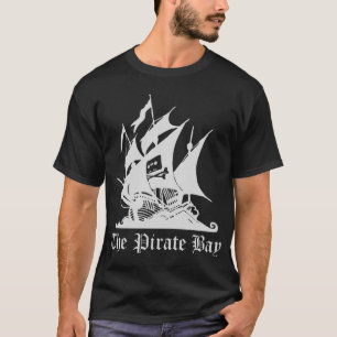 The Pirate Bay  T-Shirt Black - Customized