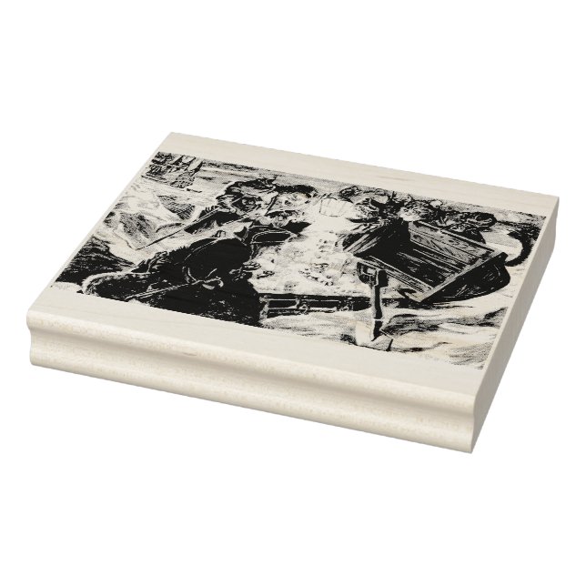 The Pirate Cats Rubber Stamp (Stamp)