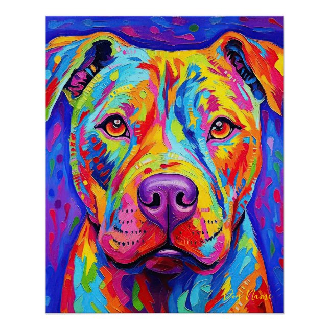 The Pitbull Dog 005 - Zetton Ziana Poster (Front)