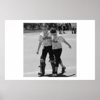 The Pitcher and Her Catcher Poster