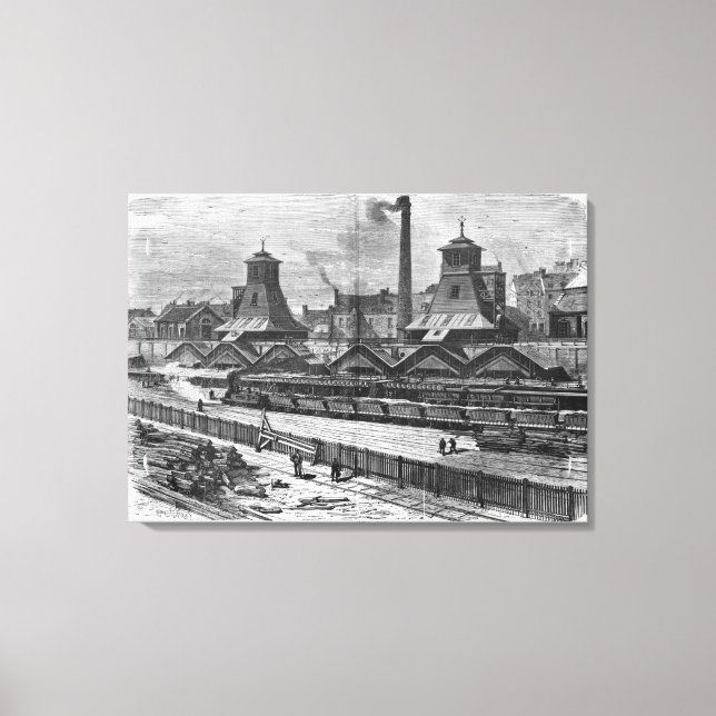 The Pits of St. Pierre & St. Paul at Le Canvas Print (Front)