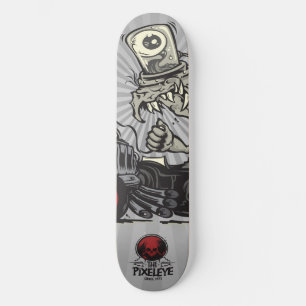 The Pixeleye - Monster I Skateboard