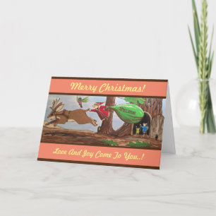 The PJ McMouse Christmas Card! Holiday Card
