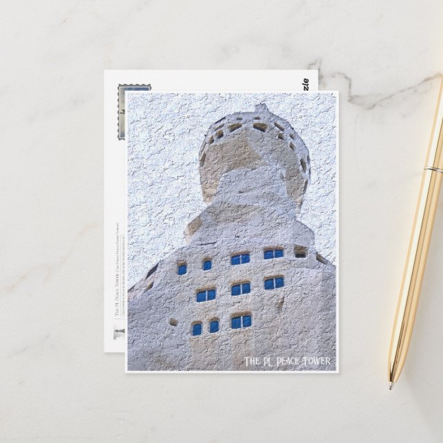The PL Peace Tower ポストカード Postcard (Front/Back In Situ)