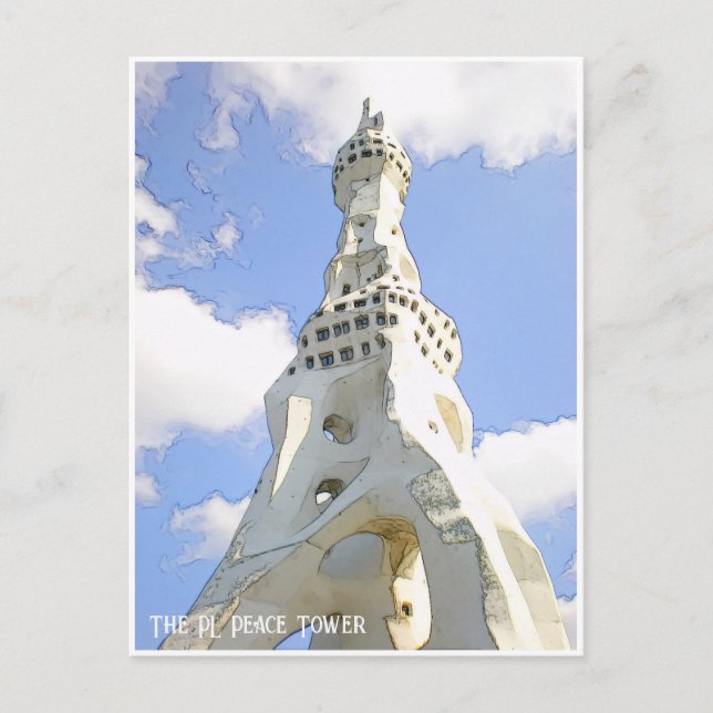 The PL Peace Tower Postcard (Front)