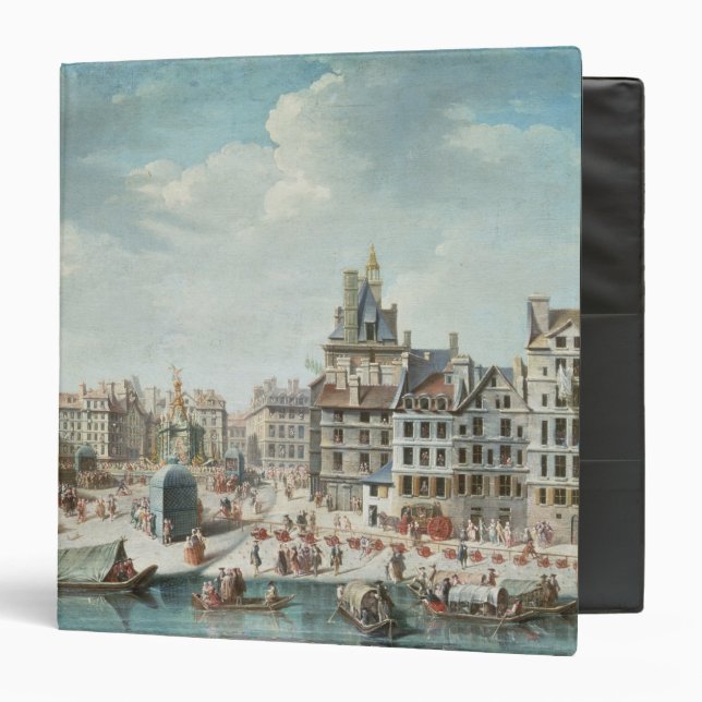 The Place de Greve, Paris Binder (Front/Inside)
