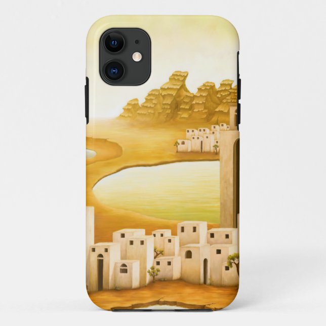 "The Place" - Middle East / Orient Desert Painting Case-Mate iPhone Case (Back)