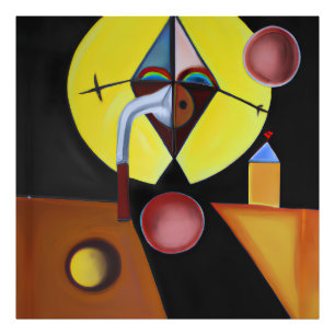 The Plague Doctor - Oil Painting Photo Print