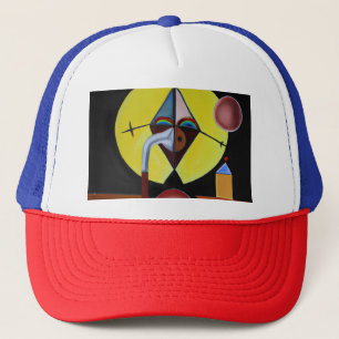 The Plague Doctor - Oil Painting Trucker Hat